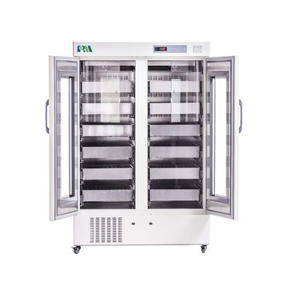अस्पताल प्रयोगशाला उपकरण के लिए 1008L 12 स्टेनलेस स्टील दराज उच्च गुणवत्ता वाले ब्लड बैंक रेफ्रिजरेटर