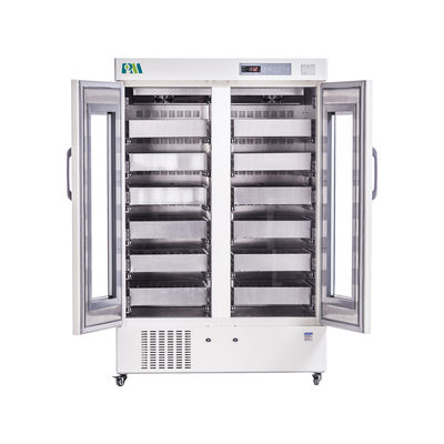 अस्पताल प्रयोगशाला उपकरण के लिए 1008L 12 स्टेनलेस स्टील दराज उच्च गुणवत्ता वाले ब्लड बैंक रेफ्रिजरेटर
