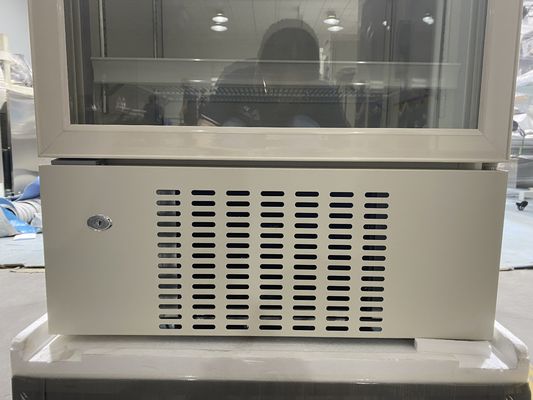 माइक्रोप्रोसेसर कंट्रोल 316L फार्मेसी मेडिकल रेफ्रिजरेटर सिंगल ग्लास डोर ऑटो फ्रॉस्ट हाई क्वालिटी के साथ