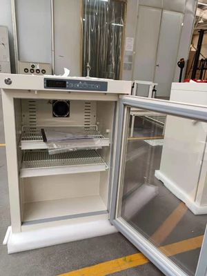 ग्लास दरवाजे के साथ 2-8 डिग्री प्रोमेड 60L मेडिकल ग्रेड मिनी फ्रिज रेफ्रिजरेटर