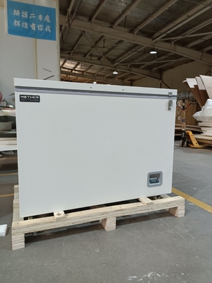 MDF-40H305 -40℃ बायोमेडिकल चेस्ट डीप फ्रीजर 305L बड़ी क्षमता प्रयोगशाला और चिकित्सा कोल्ड स्टोरेज उपकरण