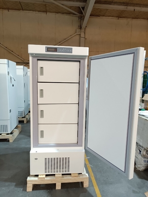 MDF-40V268E -40°C मेडिकल डीप फ्रीजर∙ 268L वर्टिकल अल्ट्रा-लो-टेम्परेचर फ्रीजर प्रयोगशाला और अस्पताल के उपयोग के लिए