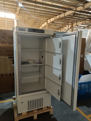 MDF-40V268E -40°C मेडिकल डीप फ्रीजर∙ 268L वर्टिकल अल्ट्रा-लो-टेम्परेचर फ्रीजर प्रयोगशाला और अस्पताल के उपयोग के लिए