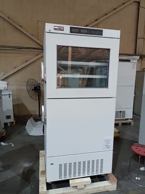 -40℃ बायोमेडिकल फ्रीजर MDF-40V528 | डबल-चैंबर मेडिकल डीप फ्रीजर डबल कंप्रेसर सिस्टम (528L) के साथ