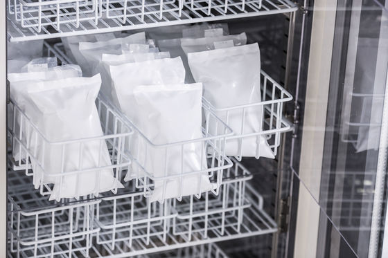 ब्लड स्टेशन के लिए एलईडी डिस्प्ले 108L मिनी पोर्टेबल हाई क्वालिटी बायोमेडिकल ब्लड बैंक रेफ्रिजरेटर फ्रिज