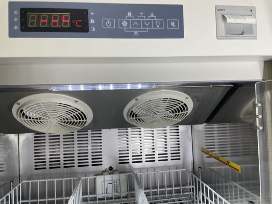 368L थर्मल प्रिंटर के साथ उच्च गुणवत्ता वाले अस्पताल ब्लड बैंक रेफ्रिजरेटर का वादा करता है